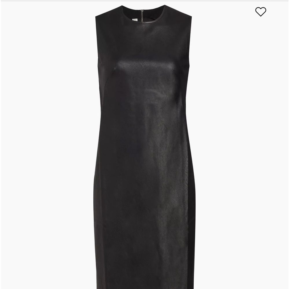 Spanx faux leather dress